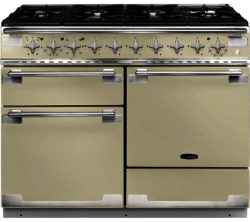 RANGEMASTER  Elise 110 Dual Fuel Range Cooker - Cream & Chrome